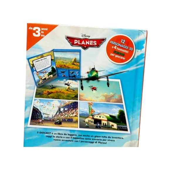 Disney Planes Book and Character Figure Box Set New Italian - Picture 6 of 8